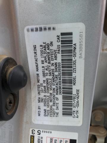 Photo 11 VIN: 1NXBR30E46Z639393 - TOYOTA COROLLA CE 