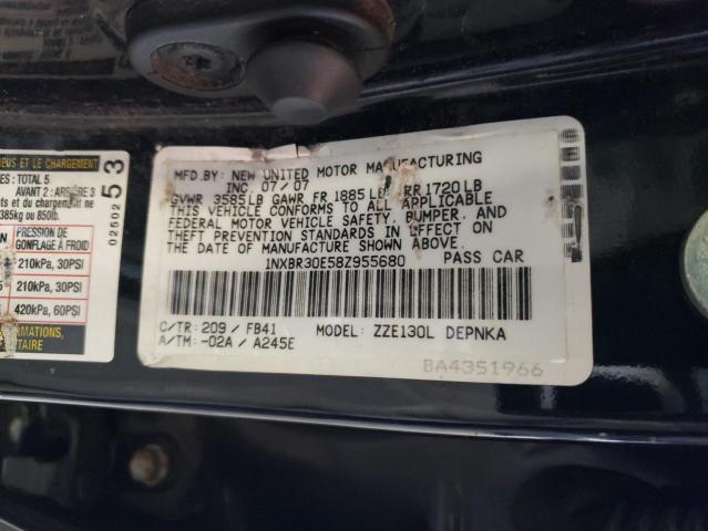 Photo 11 VIN: 1NXBR30E58Z955680 - TOYOTA COROLLA 