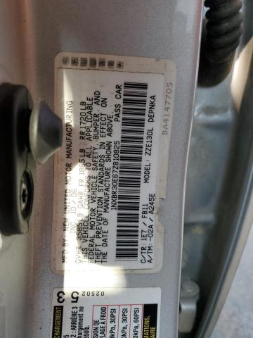 Photo 11 VIN: 1NXBR30E67Z810825 - TOYOTA COROLLA CE 