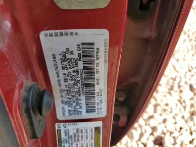 Photo 11 VIN: 1NXBR30EX8Z035415 - TOYOTA COROLLA CE 