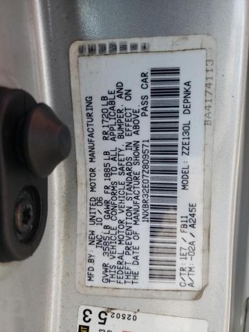 Photo 11 VIN: 1NXBR32E07Z809571 - TOYOTA COROLLA CE 