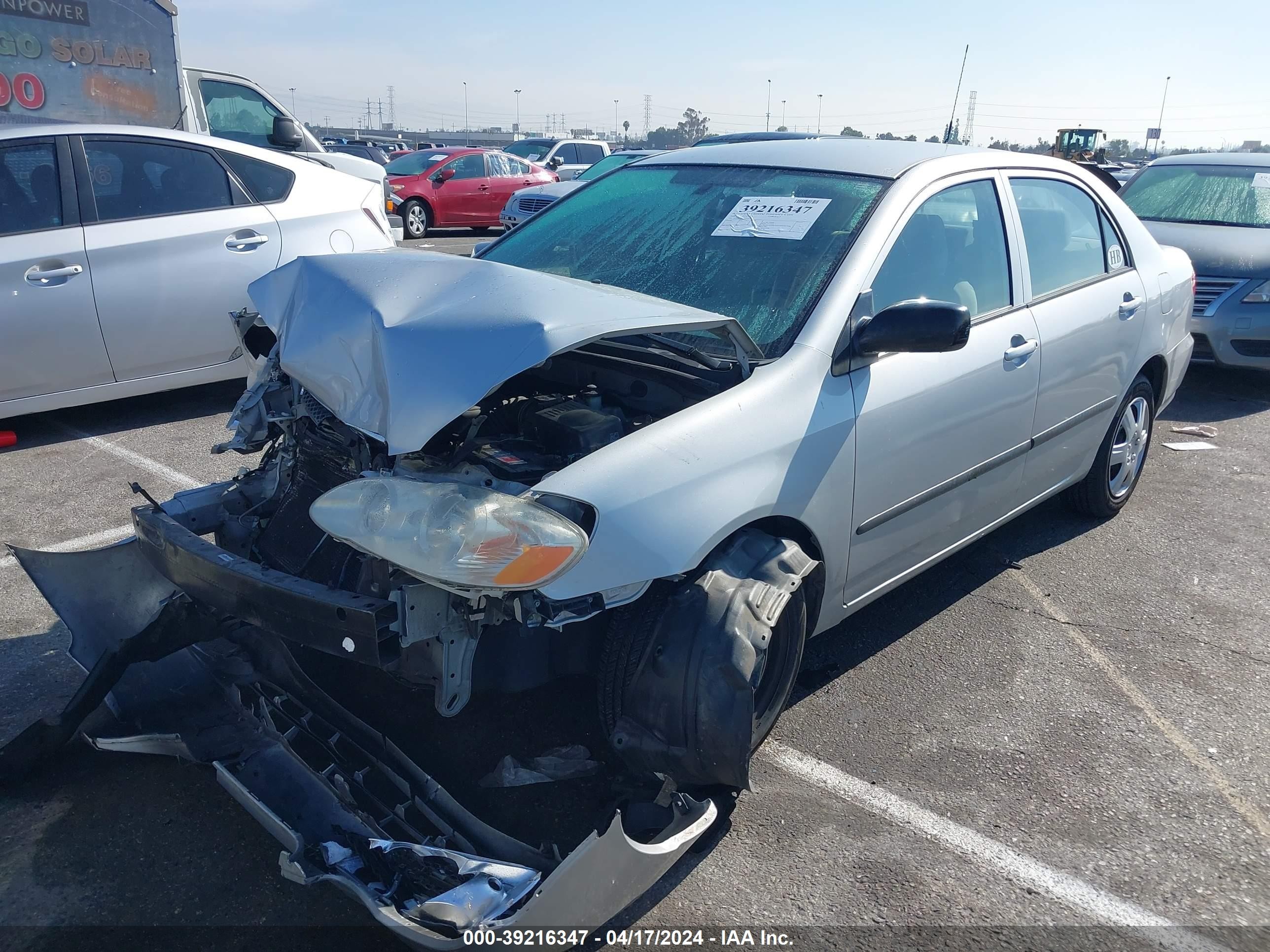 Photo 1 VIN: 1NXBR32E08Z018796 - TOYOTA COROLLA 