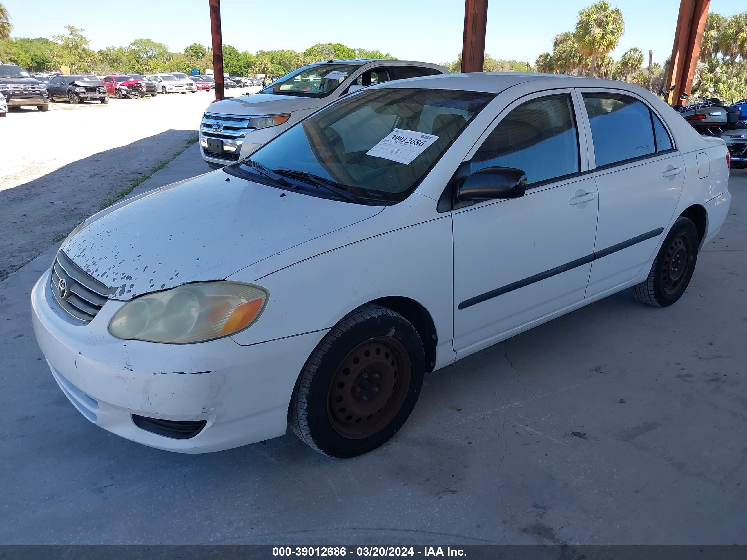 Photo 1 VIN: 1NXBR32E13Z037172 - TOYOTA COROLLA 