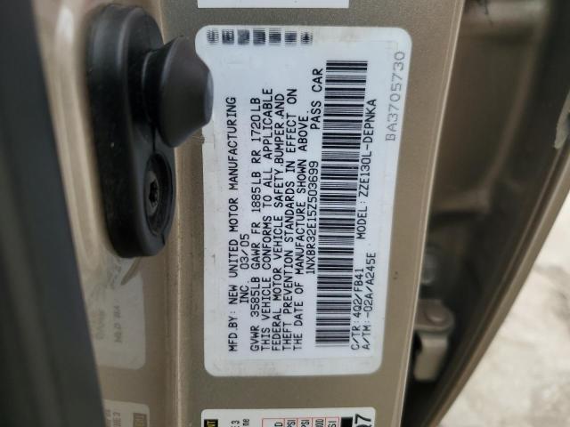 Photo 11 VIN: 1NXBR32E15Z503699 - TOYOTA COROLLA CE 