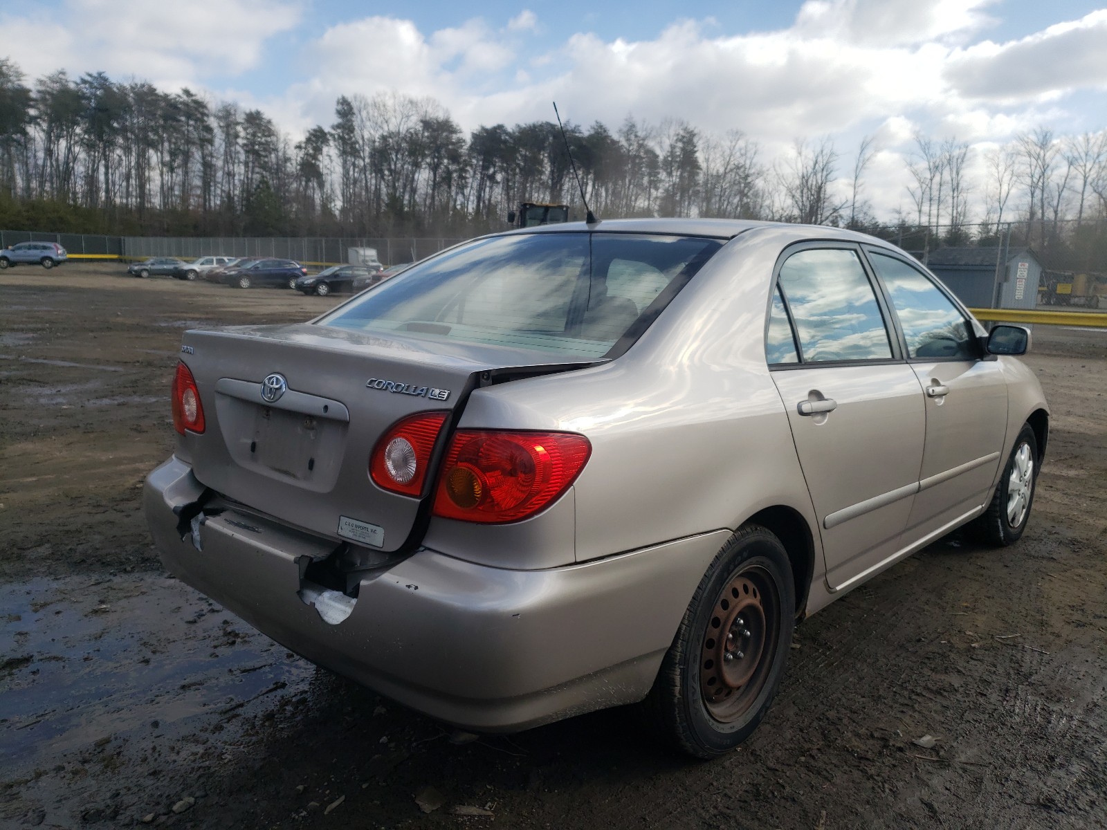 Photo 3 VIN: 1NXBR32E23Z077146 - TOYOTA COROLLA CE 