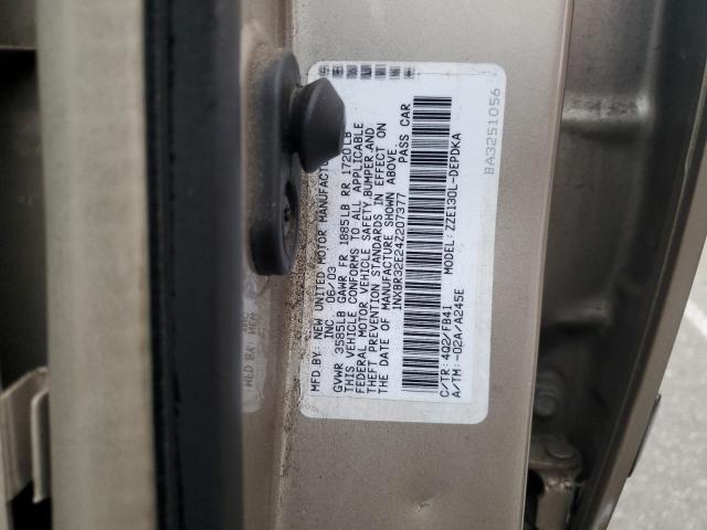 Photo 12 VIN: 1NXBR32E24Z207377 - TOYOTA COROLLA CE 