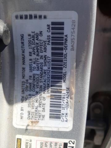 Photo 11 VIN: 1NXBR32E25Z411517 - TOYOTA COROLLA 