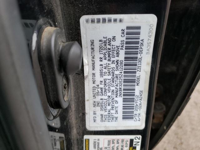 Photo 11 VIN: 1NXBR32E25Z412280 - TOYOTA COROLLA 