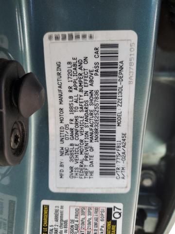 Photo 11 VIN: 1NXBR32E25Z557836 - TOYOTA COROLLA CE 