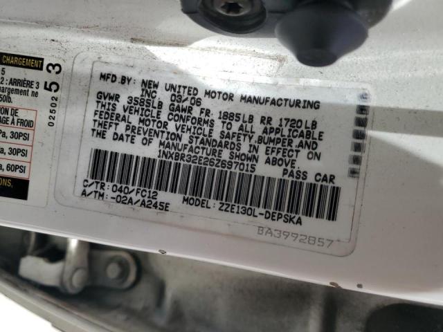 Photo 11 VIN: 1NXBR32E26Z697015 - TOYOTA COROLLA 