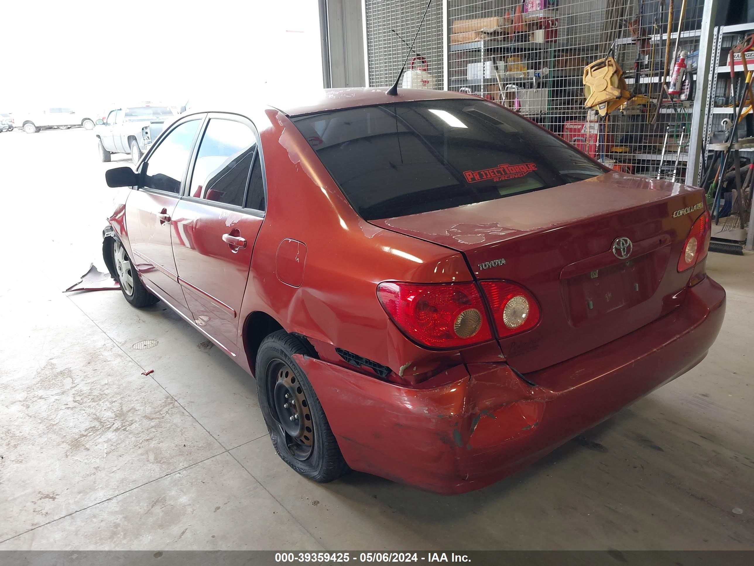 Photo 2 VIN: 1NXBR32E26Z740395 - TOYOTA COROLLA 