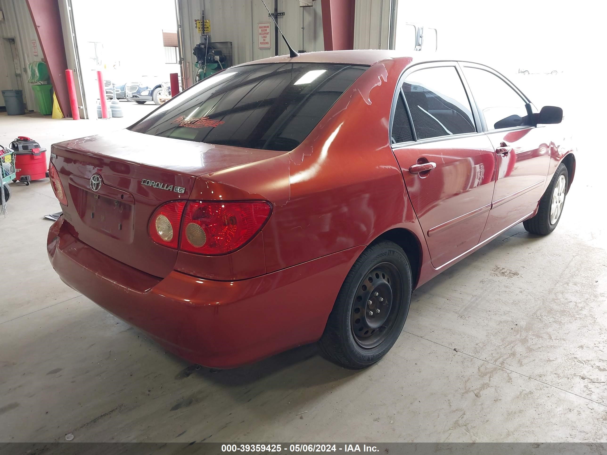 Photo 3 VIN: 1NXBR32E26Z740395 - TOYOTA COROLLA 