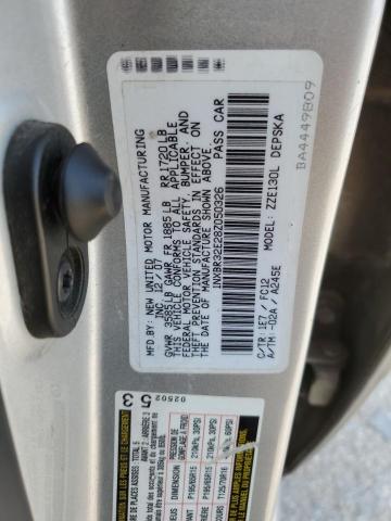 Photo 11 VIN: 1NXBR32E28Z050326 - TOYOTA COROLLA CE 