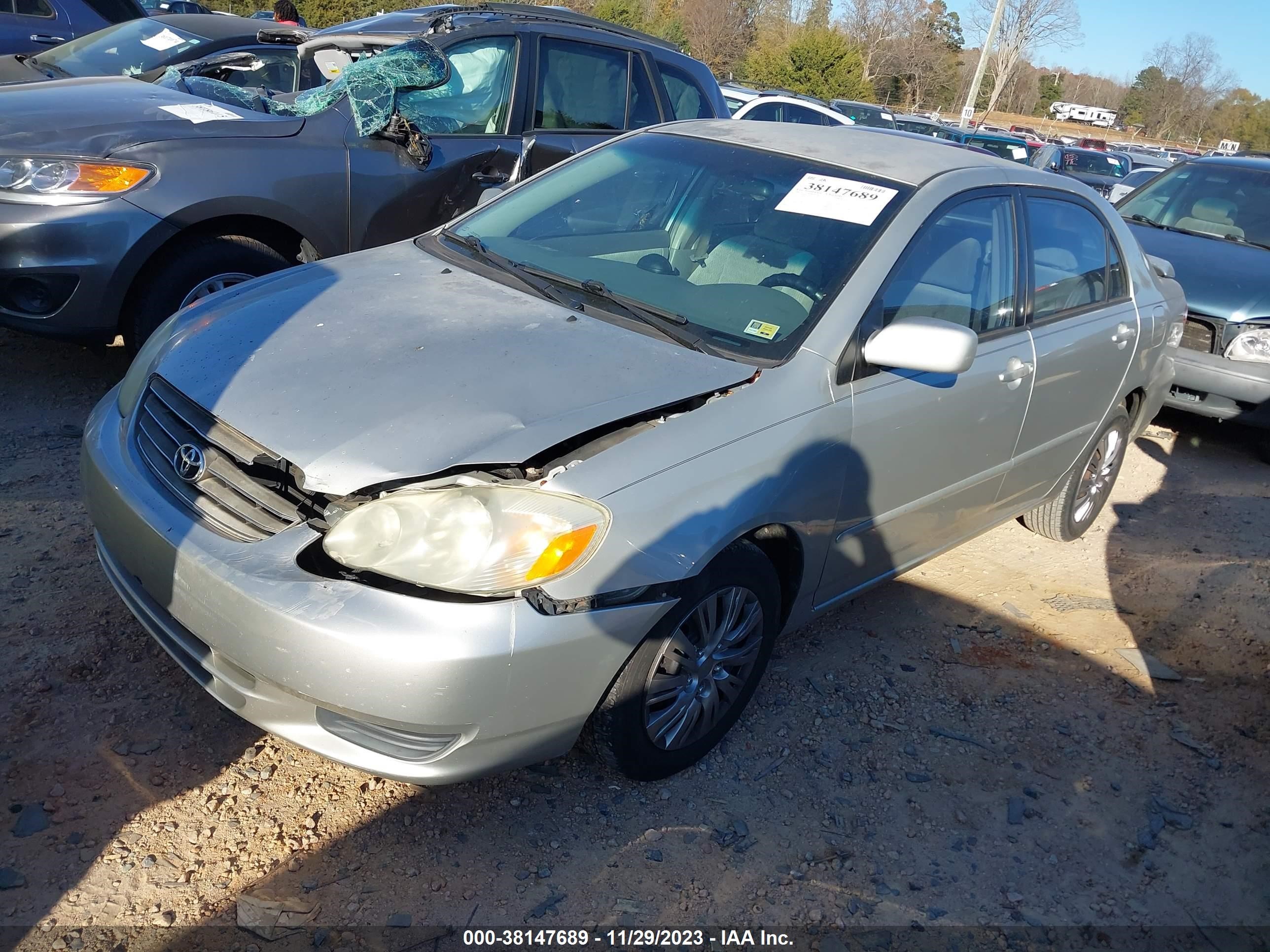 Photo 1 VIN: 1NXBR32E33Z112213 - TOYOTA COROLLA 