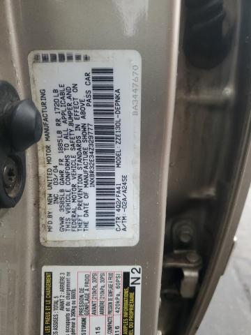 Photo 11 VIN: 1NXBR32E34Z329777 - TOYOTA COROLLA CE 