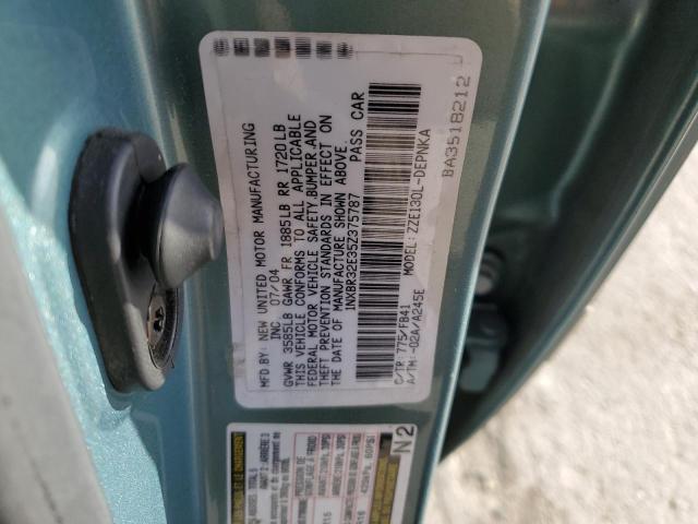 Photo 12 VIN: 1NXBR32E35Z375787 - TOYOTA COROLLA CE 