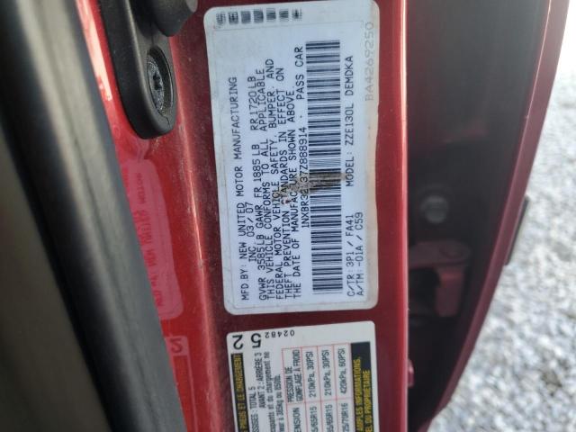 Photo 12 VIN: 1NXBR32E37Z888914 - TOYOTA COROLLA CE 