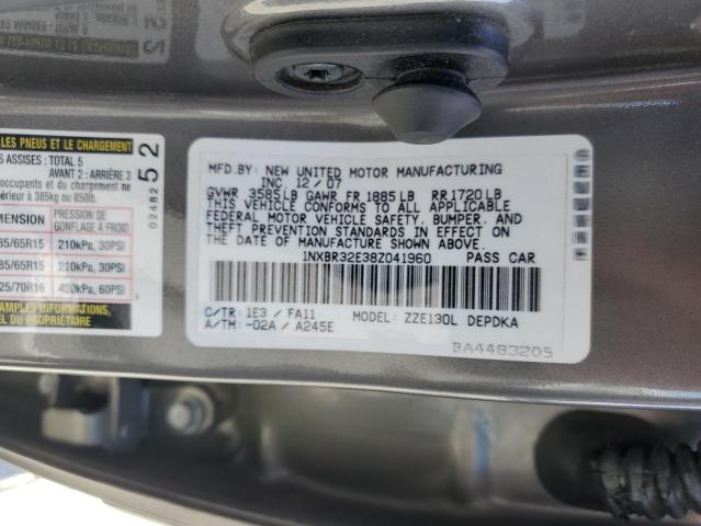 Photo 11 VIN: 1NXBR32E38Z041960 - TOYOTA COROLLA 