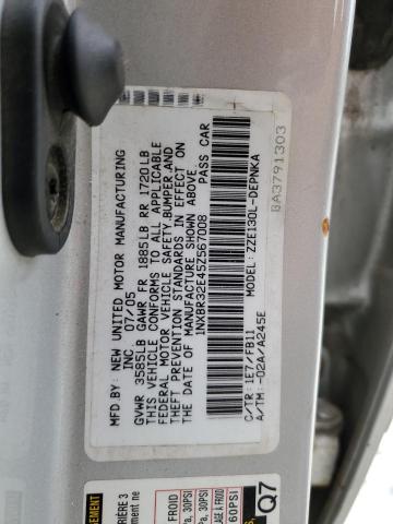 Photo 11 VIN: 1NXBR32E45Z567008 - TOYOTA COROLLA 