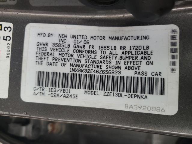 Photo 11 VIN: 1NXBR32E46Z656823 - TOYOTA COROLLA 