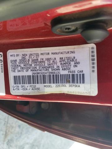 Photo 11 VIN: 1NXBR32E47Z866131 - TOYOTA COROLLA CE 