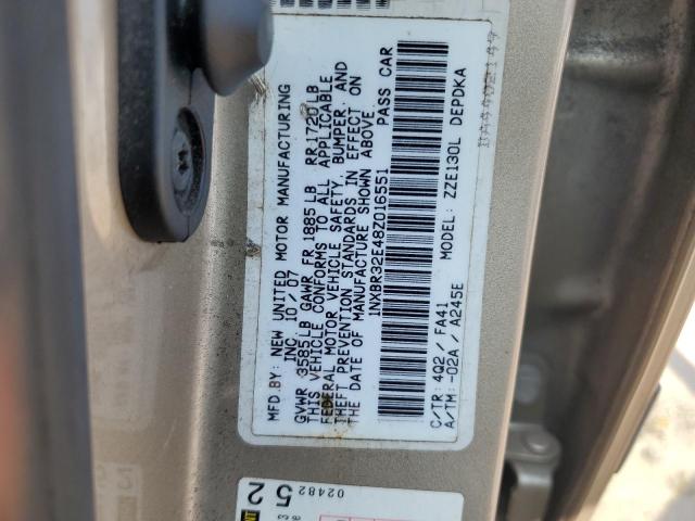 Photo 11 VIN: 1NXBR32E48Z016551 - TOYOTA COROLLA 