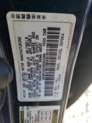 Photo 11 VIN: 1NXBR32E48Z024388 - TOYOTA COROLLA CE 