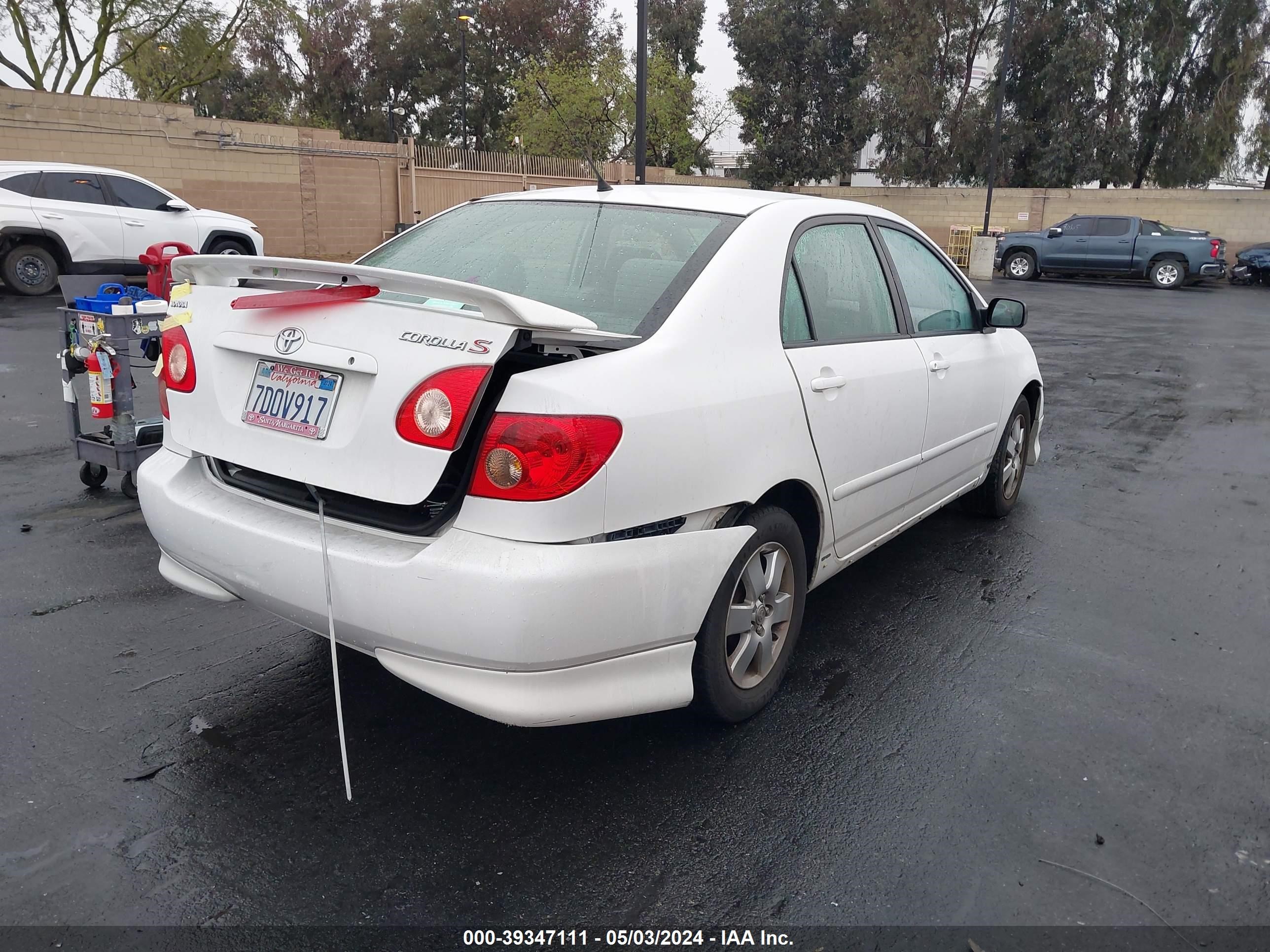 Photo 3 VIN: 1NXBR32E48Z958308 - TOYOTA COROLLA 