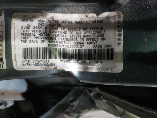 Photo 11 VIN: 1NXBR32E56Z572137 - TOYOTA COROLLA 