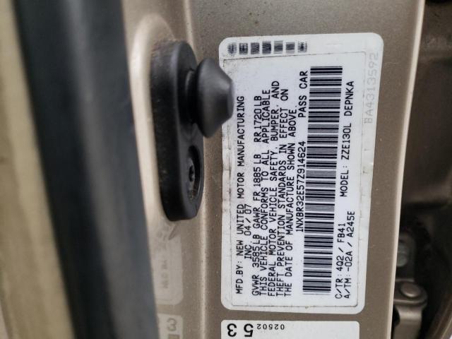 Photo 11 VIN: 1NXBR32E57Z914624 - TOYOTA COROLLA 