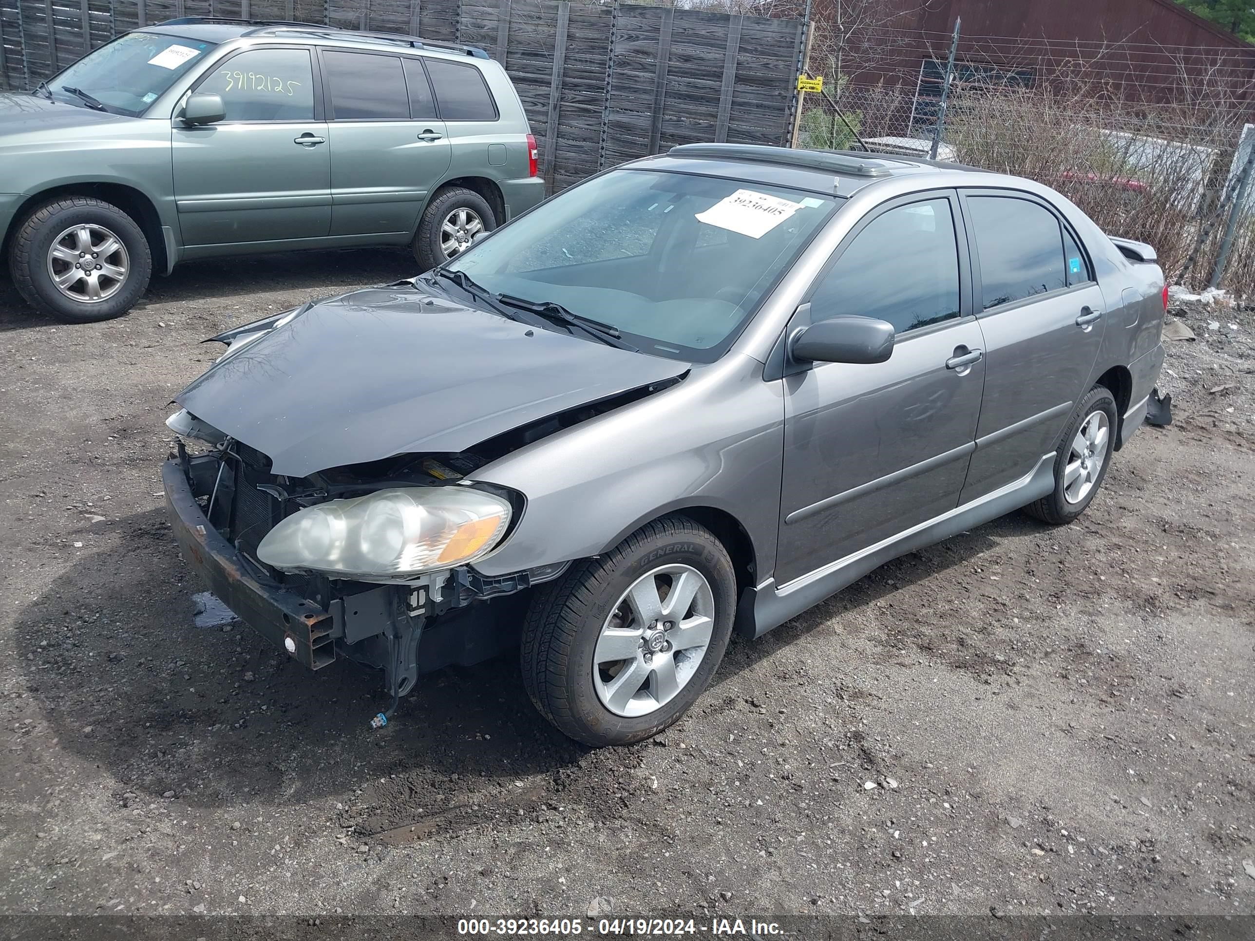 Photo 1 VIN: 1NXBR32E58Z029437 - TOYOTA COROLLA 