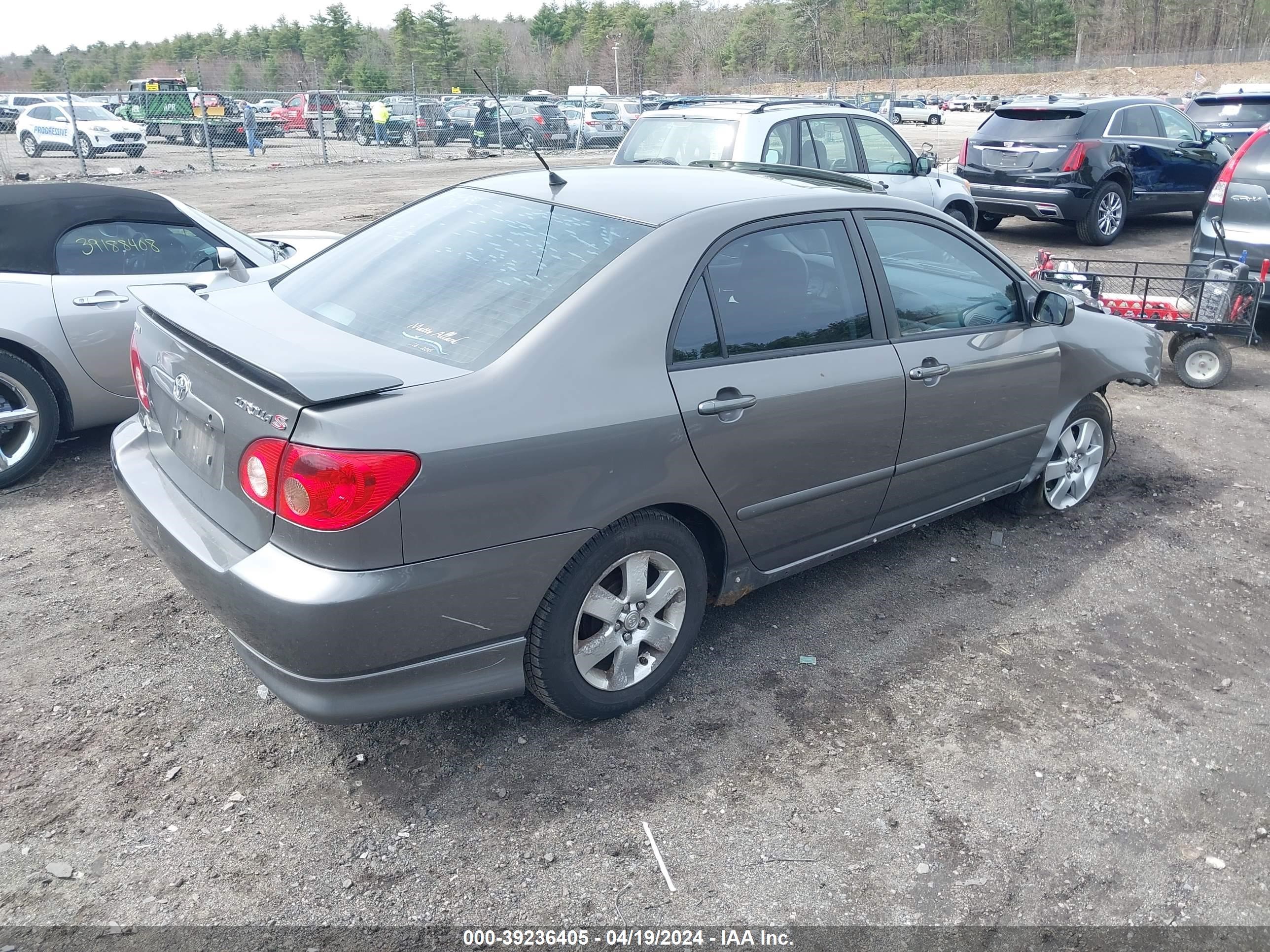 Photo 3 VIN: 1NXBR32E58Z029437 - TOYOTA COROLLA 