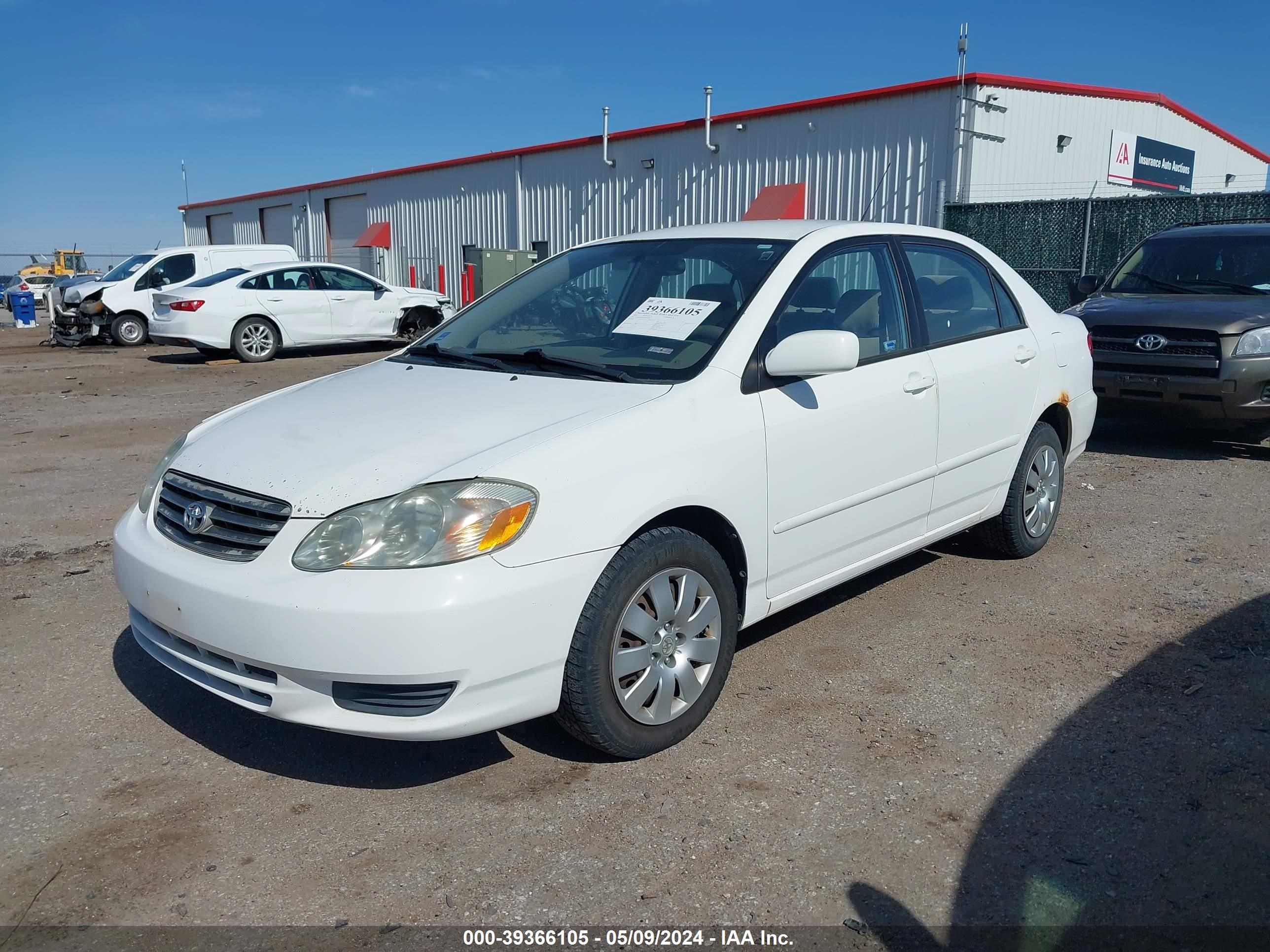 Photo 1 VIN: 1NXBR32E63Z045543 - TOYOTA COROLLA 