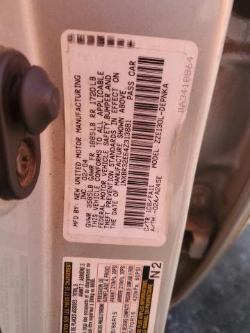 Photo 11 VIN: 1NXBR32E64Z313881 - TOYOTA COROLLA 