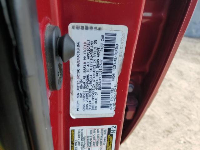 Photo 12 VIN: 1NXBR32E65Z417532 - TOYOTA COROLLA CE 