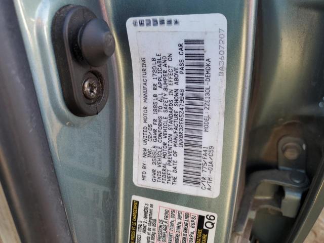 Photo 12 VIN: 1NXBR32E65Z479948 - TOYOTA COROLLA 