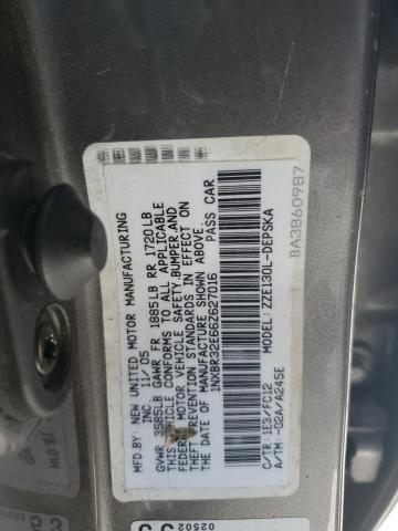 Photo 11 VIN: 1NXBR32E66Z627016 - TOYOTA COROLLA CE 