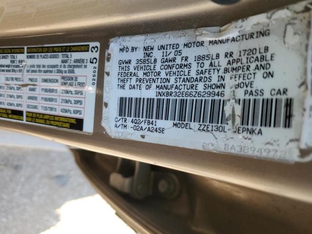 Photo 11 VIN: 1NXBR32E66Z629946 - TOYOTA COROLLA 