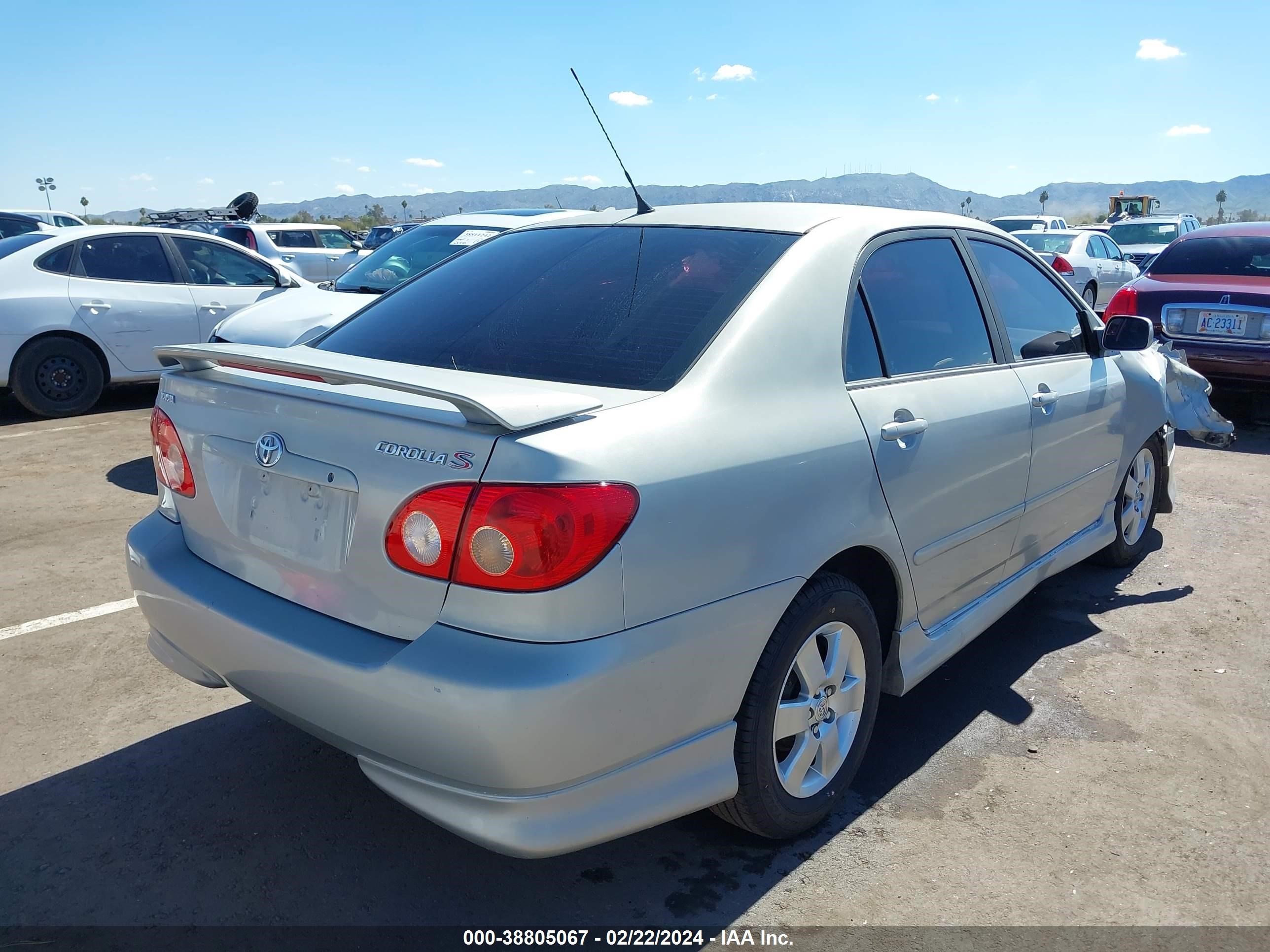 Photo 3 VIN: 1NXBR32E67Z825872 - TOYOTA COROLLA 