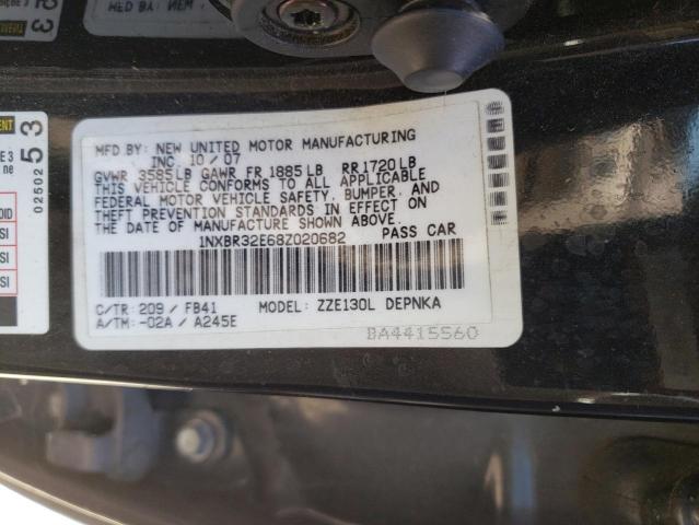 Photo 11 VIN: 1NXBR32E68Z020682 - TOYOTA COROLLA 