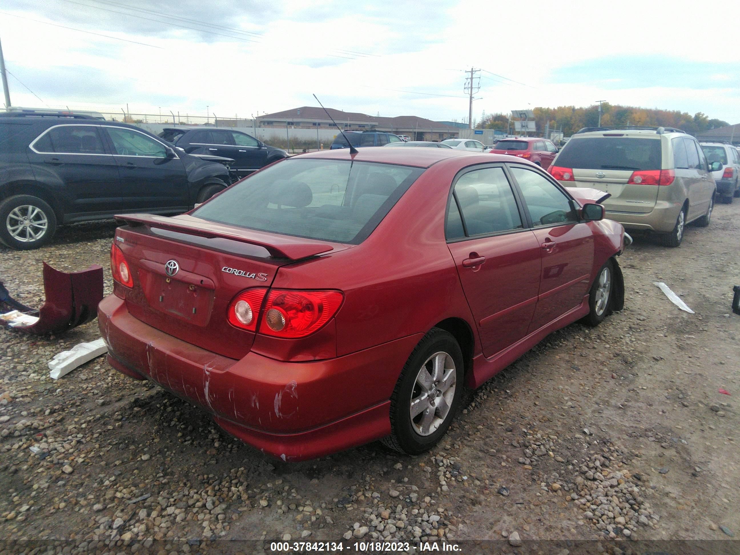 Photo 3 VIN: 1NXBR32E68Z042195 - TOYOTA COROLLA 