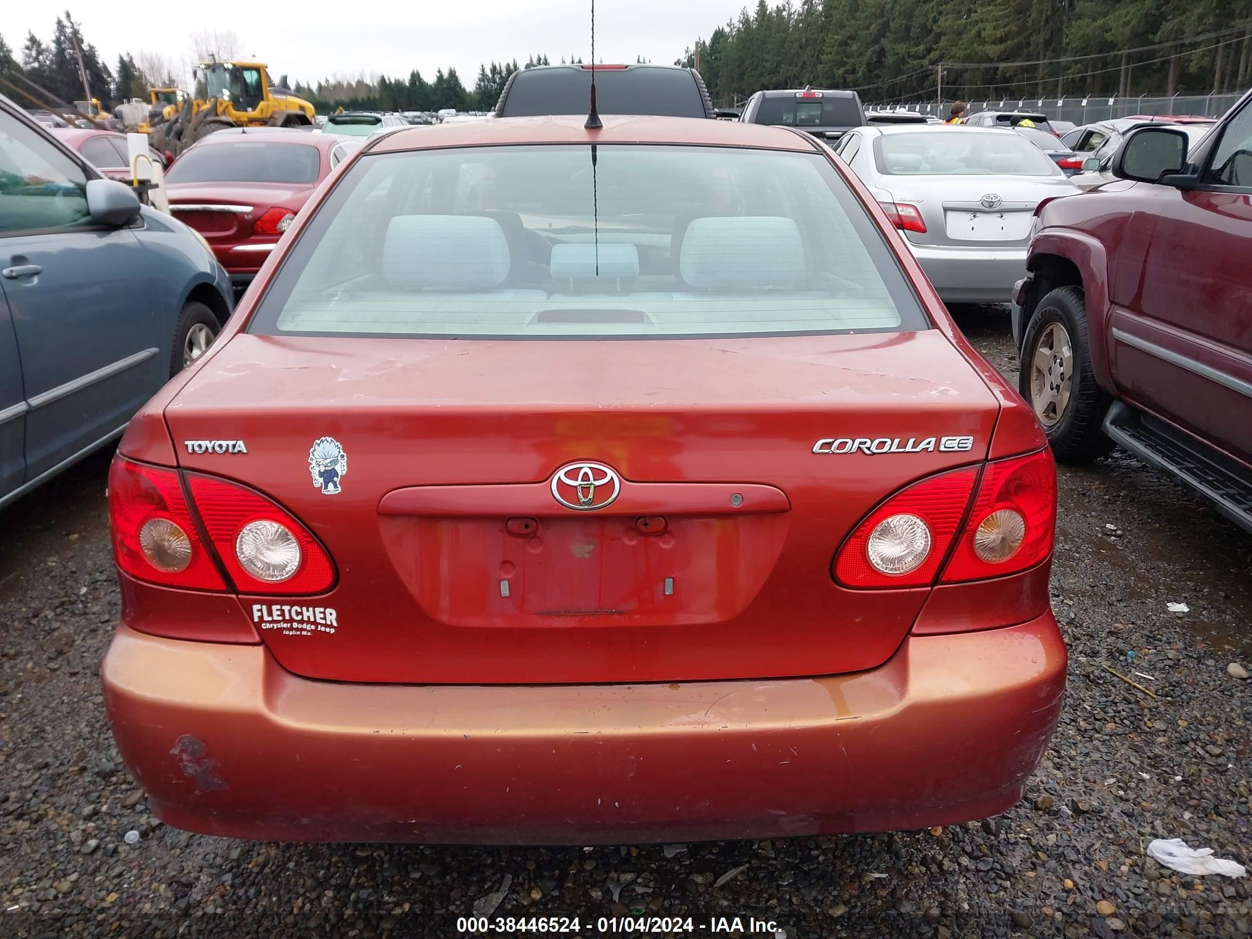 Photo 15 VIN: 1NXBR32E68Z044125 - TOYOTA COROLLA 