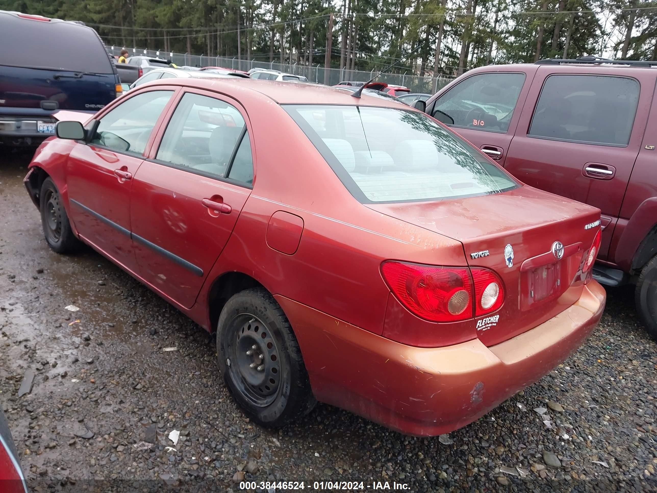 Photo 2 VIN: 1NXBR32E68Z044125 - TOYOTA COROLLA 