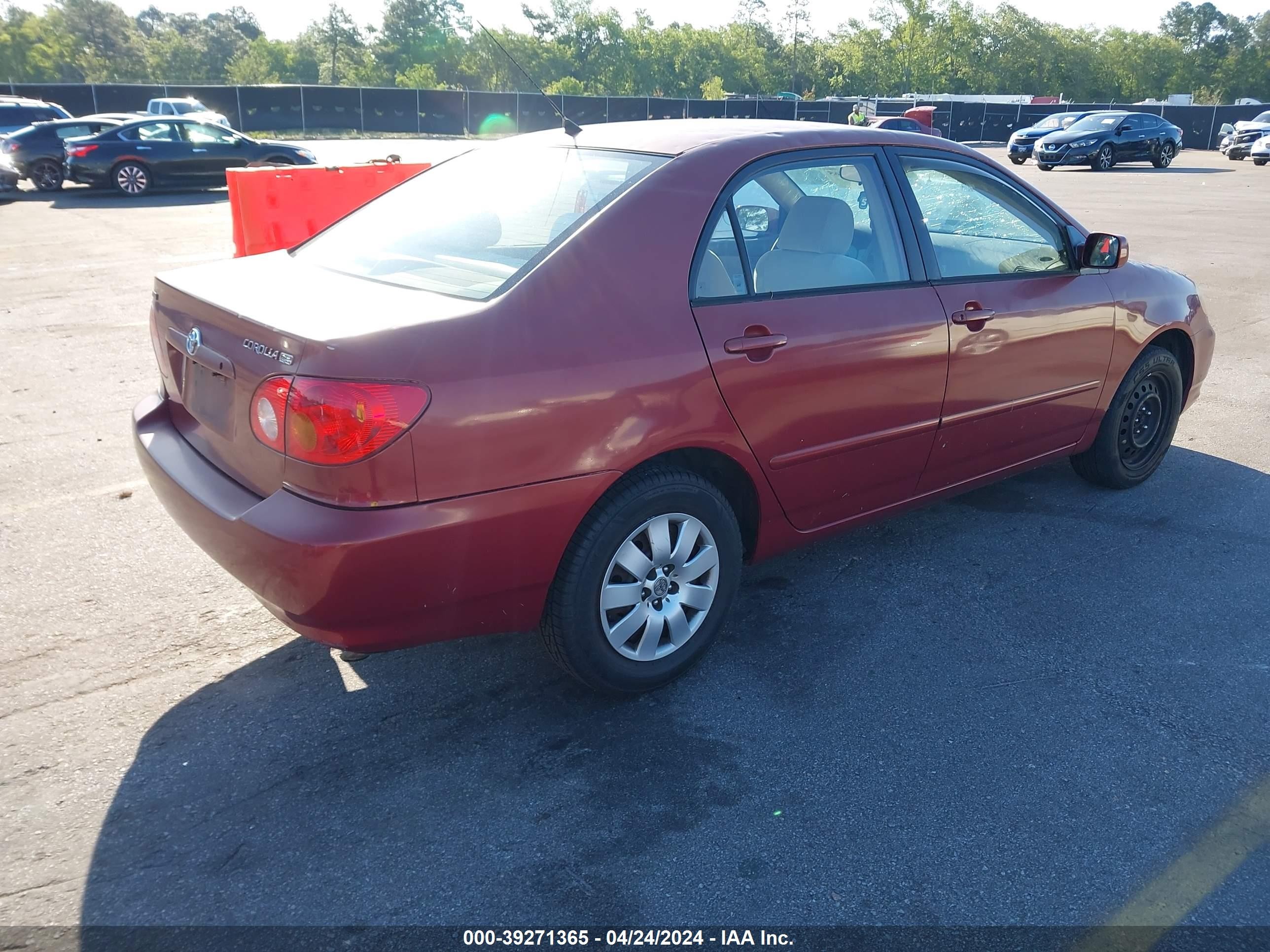 Photo 3 VIN: 1NXBR32E73Z087428 - TOYOTA COROLLA 