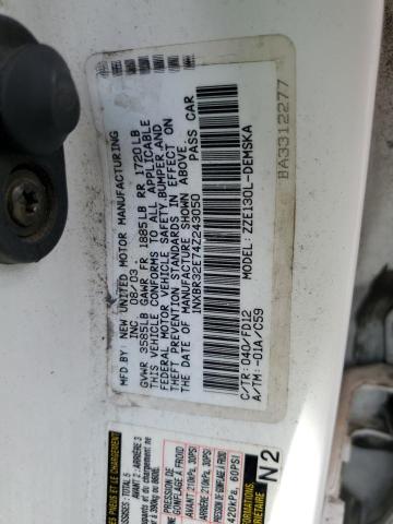 Photo 11 VIN: 1NXBR32E74Z243050 - TOYOTA COROLLA CE 