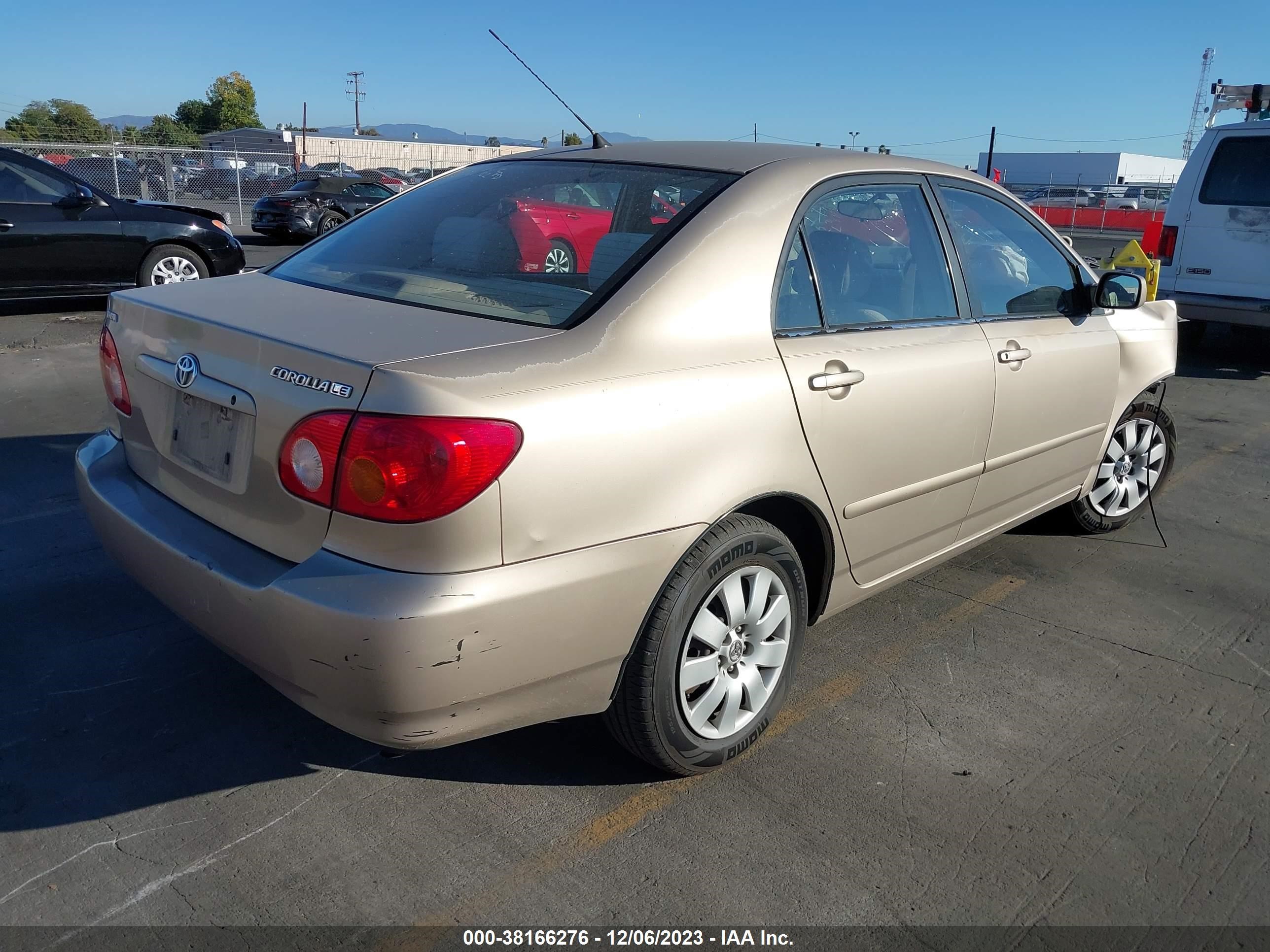 Photo 3 VIN: 1NXBR32E74Z341253 - TOYOTA COROLLA 