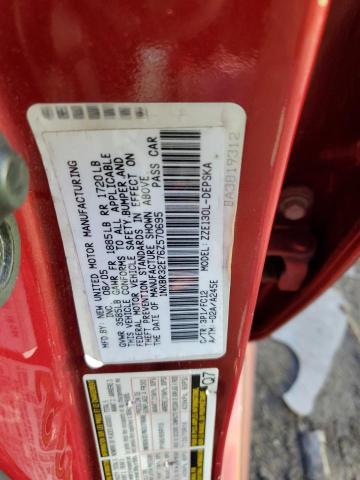 Photo 11 VIN: 1NXBR32E76Z570695 - TOYOTA COROLLA CE 