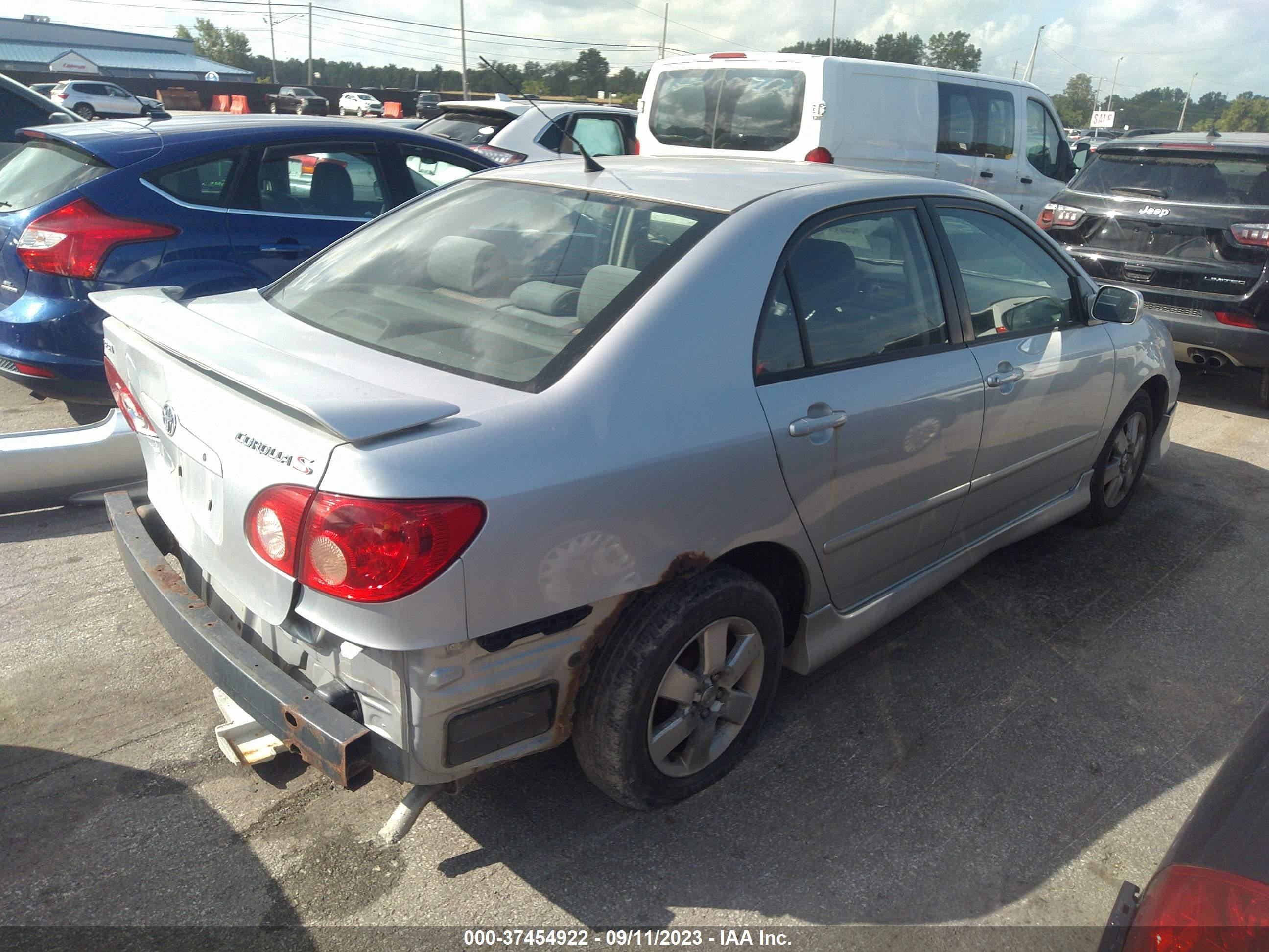 Photo 3 VIN: 1NXBR32E76Z620883 - TOYOTA COROLLA 