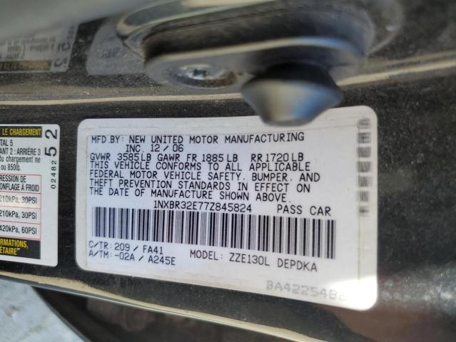 Photo 12 VIN: 1NXBR32E77Z845824 - TOYOTA COROLLA CE 