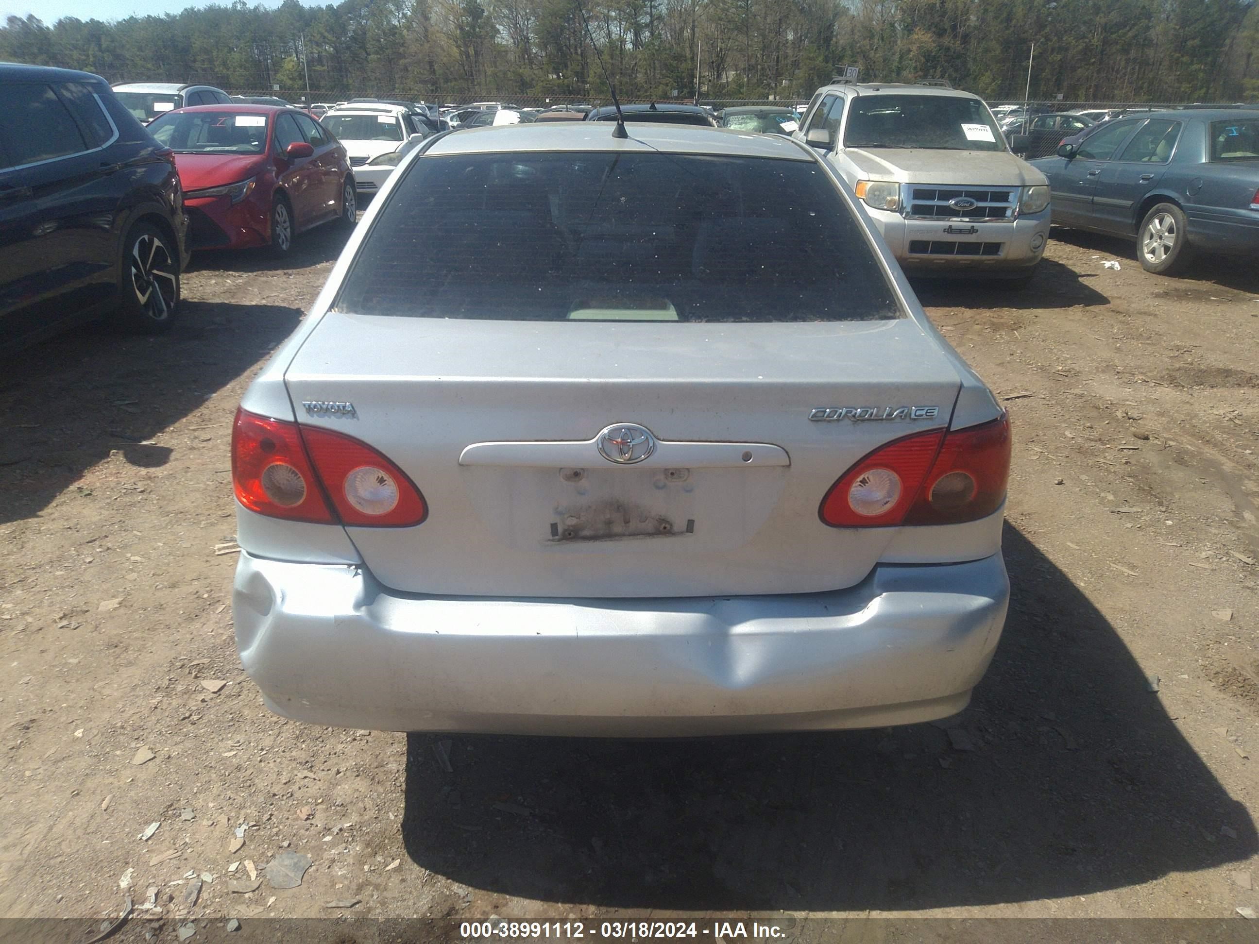 Photo 12 VIN: 1NXBR32E78Z977841 - TOYOTA COROLLA 